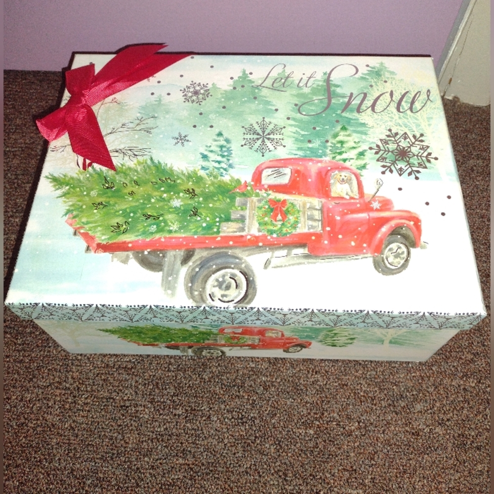 Christmas Decorative Storage Box